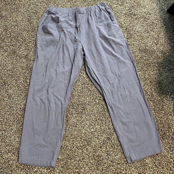 SHEIN Curve - Linen Pants - Size 0XL - Picture 1 of 3